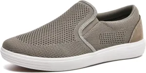 TIOSEBON Men's Mesh Slip on Walking Shoes-Comfortable Drving Loafer Fashion Sneaker