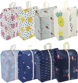 Travel Shoe Bags Waterproof Portable Shoe Storage Pouch with Handle for Men & Women