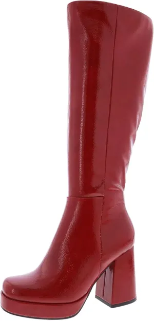 TruFox Knee High Platform Boots Chunky Heel Boots