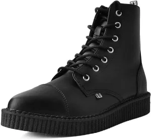 T.U.K. Shoes A9636 Unisex-Adult Boots, Black TUKskin Lace Up Pointed Boot