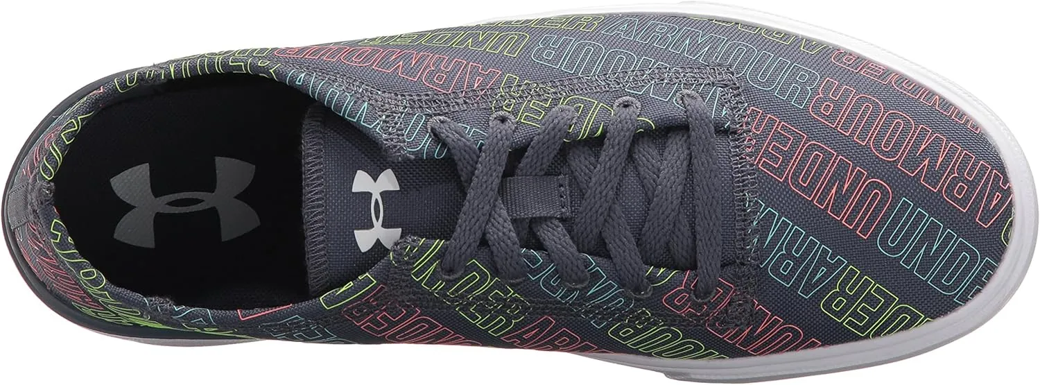 Under Armour Girl's Grade School Kickit2 Word Mark Sneaker