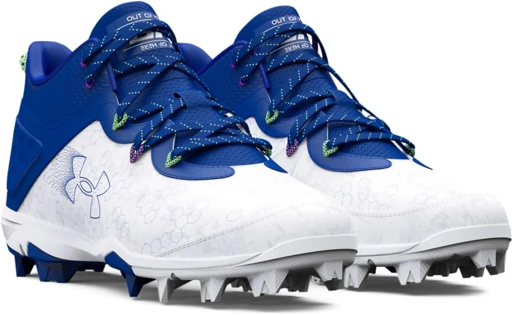 Under Armour Men's Harper 8 Mid Rm Baseball Shoe