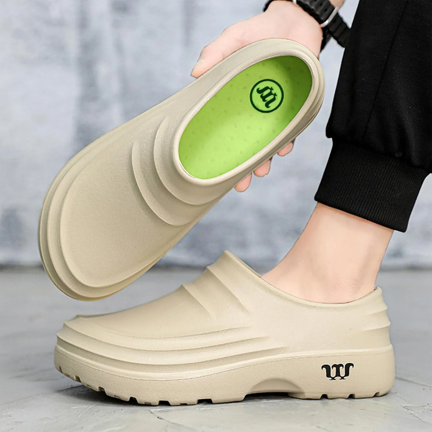 Unisex Chef Shoes Waterproof and Anti Slip，Armadillo Chef Shoes Lightweight Comfortable and Safe
