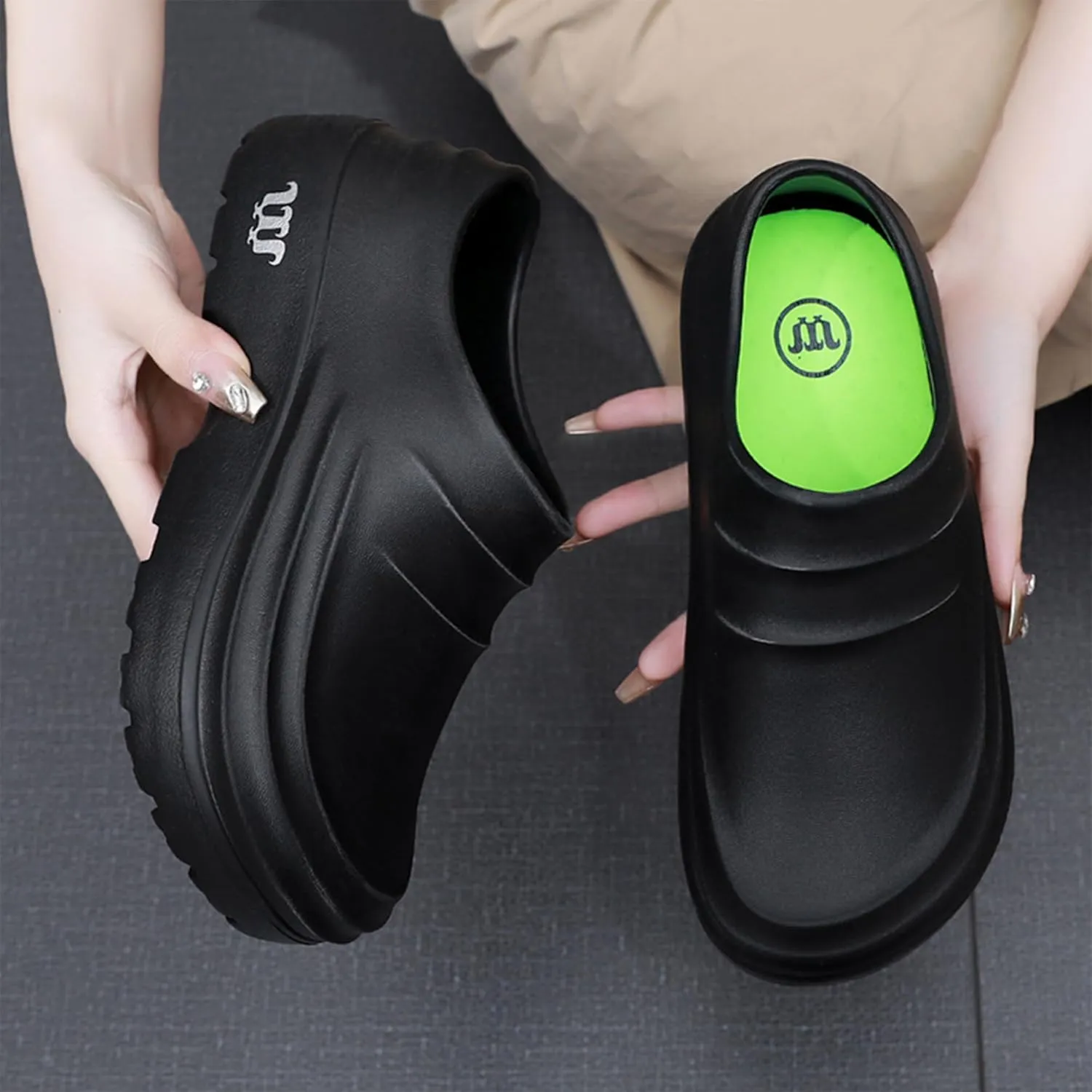 Unisex Chef Shoes Waterproof and Anti Slip，Armadillo Chef Shoes Lightweight Comfortable and Safe
