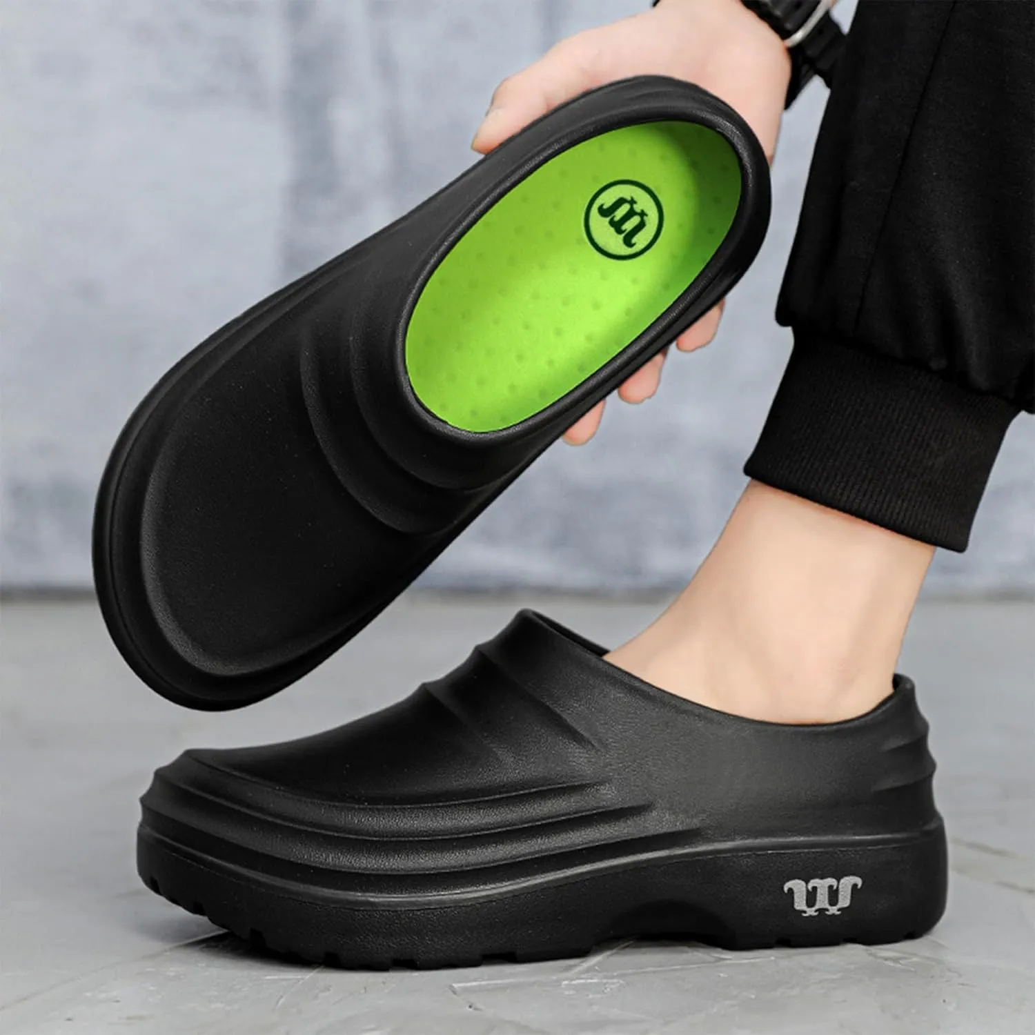 Unisex Chef Shoes Waterproof and Anti Slip，Armadillo Chef Shoes Lightweight Comfortable and Safe