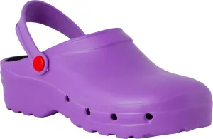 Unisex Light Shock Clog, Purple, 7