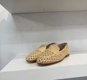 Valencia Natural Weave Smoking Loafer