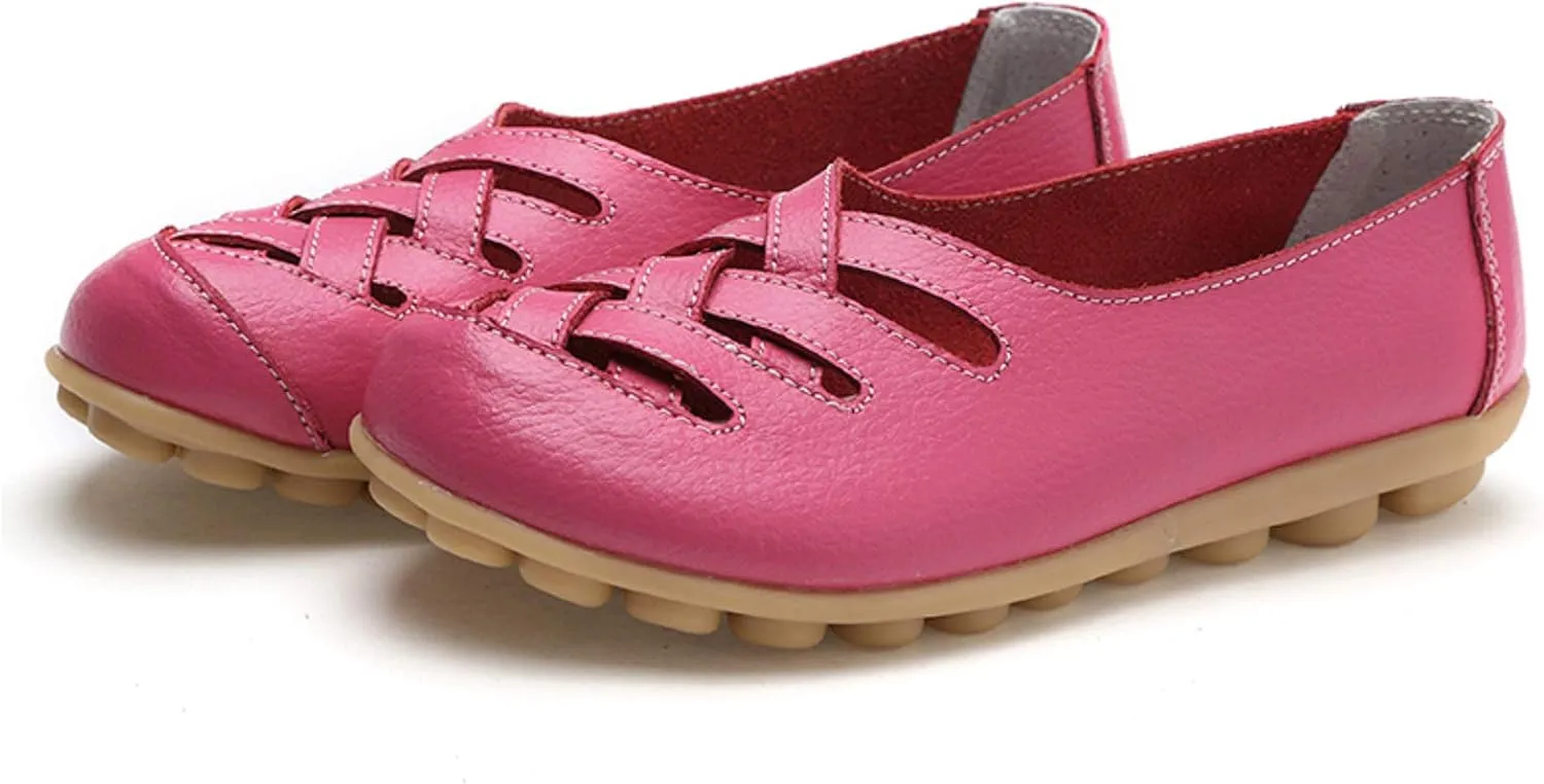 VenusCelia Women's Comfort Walking Casual Flat Loafer