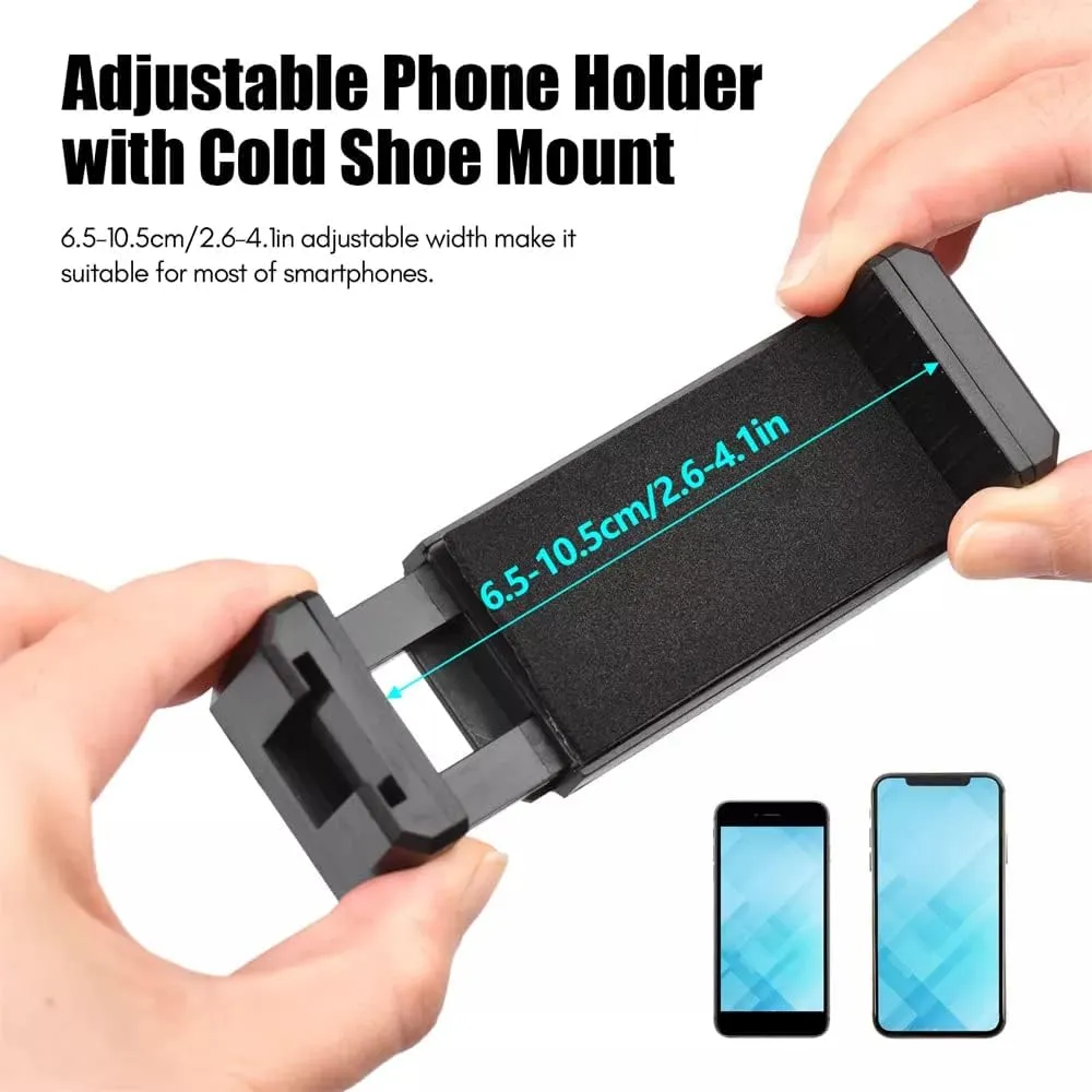 Video Making Handheld Stabilizer Kit Camera Gimbal for Outdoor Videography Portable Video Camera Accessories C Shape Stabilizer for DSLR Mobile Phones DV