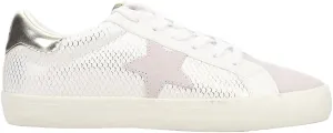 Vintage Havana Womens Kate Metallic Slip On Sneakers Shoes Casual - Gold, Grey, White