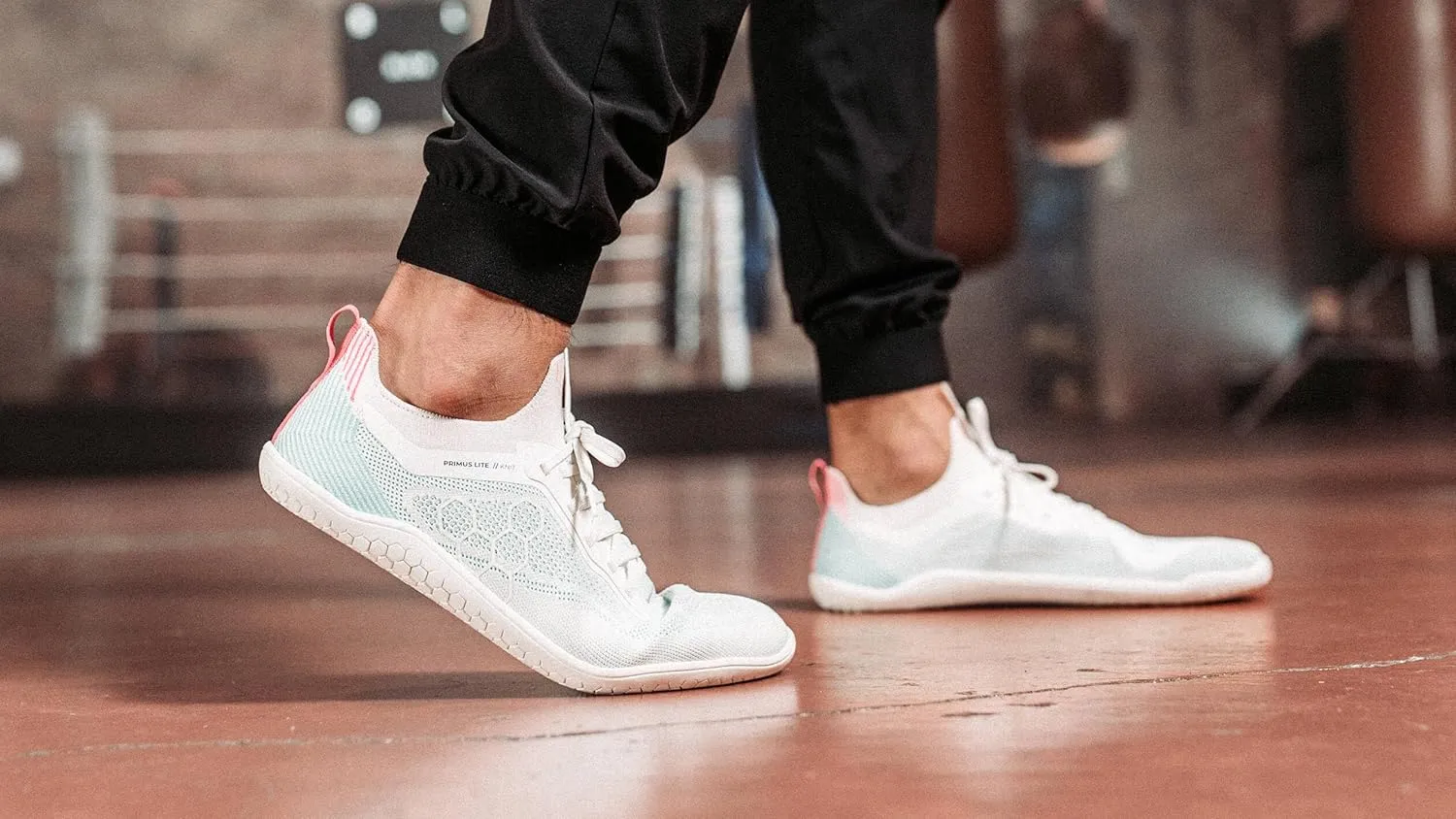 Vivobarefoot Primus Lite Knit Womens | Barefoot Trainers | Ultra-Lightweight Shoe | Build Strength, Balance & Mobility | Wide Fit Grounding Shoes | Flexible
