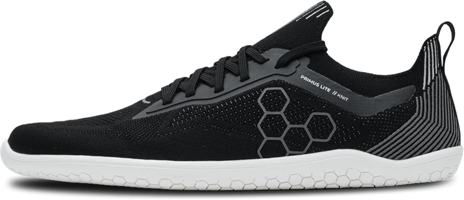 Vivobarefoot Primus Lite Knit Womens | Barefoot Trainers | Ultra-Lightweight Shoe | Build Strength, Balance & Mobility | Wide Fit Grounding Shoes | Flexible