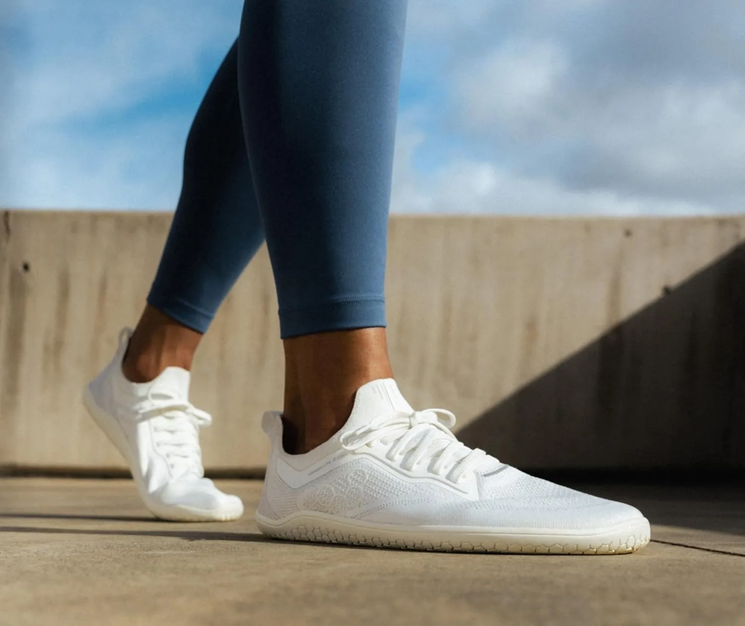 Vivobarefoot Primus Lite Knit Womens | Barefoot Trainers | Ultra-Lightweight Shoe | Build Strength, Balance & Mobility | Wide Fit Grounding Shoes | Flexible
