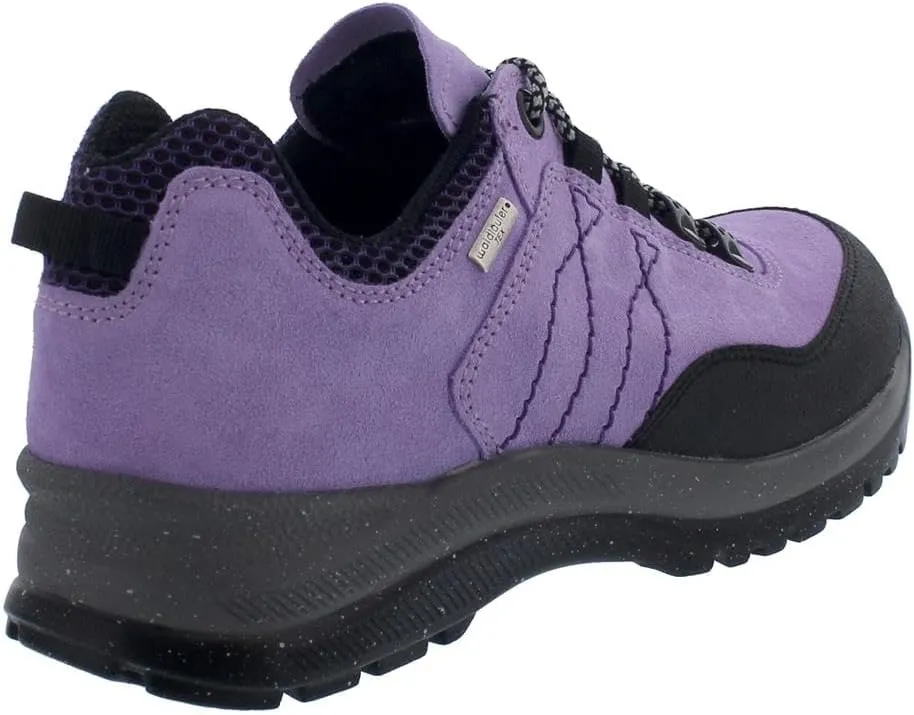 Waldläufer H-Momo Outdoor Shoe Rubber Order Sport-Net Black Lavender Width H 737951-301-271