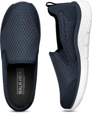 Walking Shoes Women for Plantar Fasciitis, Lightweight Orthopedic Womens Slip on Shoes, Breathable Mesh Upper Casual Loafers for Women with Flexible Instep
