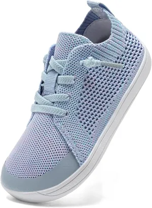 WateLves Toddler Little Kids Wide Barefoot Shoes Boys Girls Minimalist Sneakers Lightweight Breathable Walking Shoes | Naturally Splay | Flexible Fit