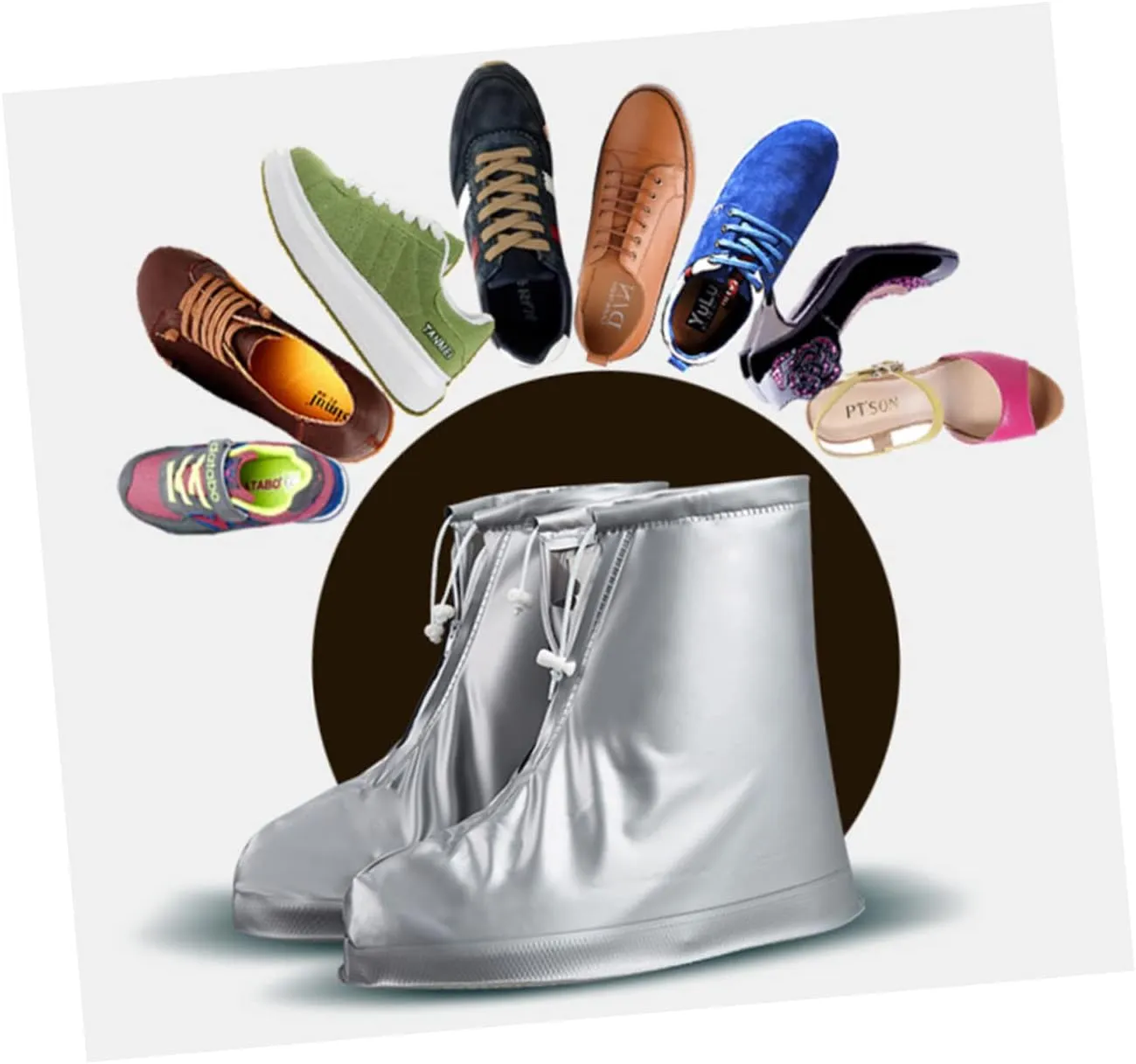 Waterproof Shoe Covers Sports Rain Boot Galoshes Rain Shoes Cover Shoes Protectors Cover Boot Covers