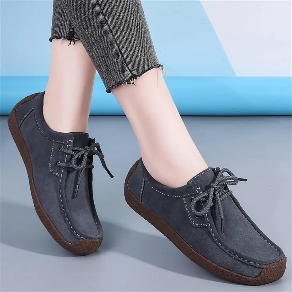 WERWAES Womens Loafers Boat Flat Shoes Slip on Casual Moccasin Shoes Comfortable Penny Loafers Fashion Ladies for Working Driving Office