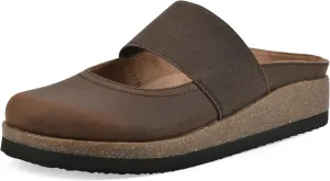 WHITE MOUNTAIN Women's Bassi Keyhole Signature Comfort-Molded Footbed Mule
