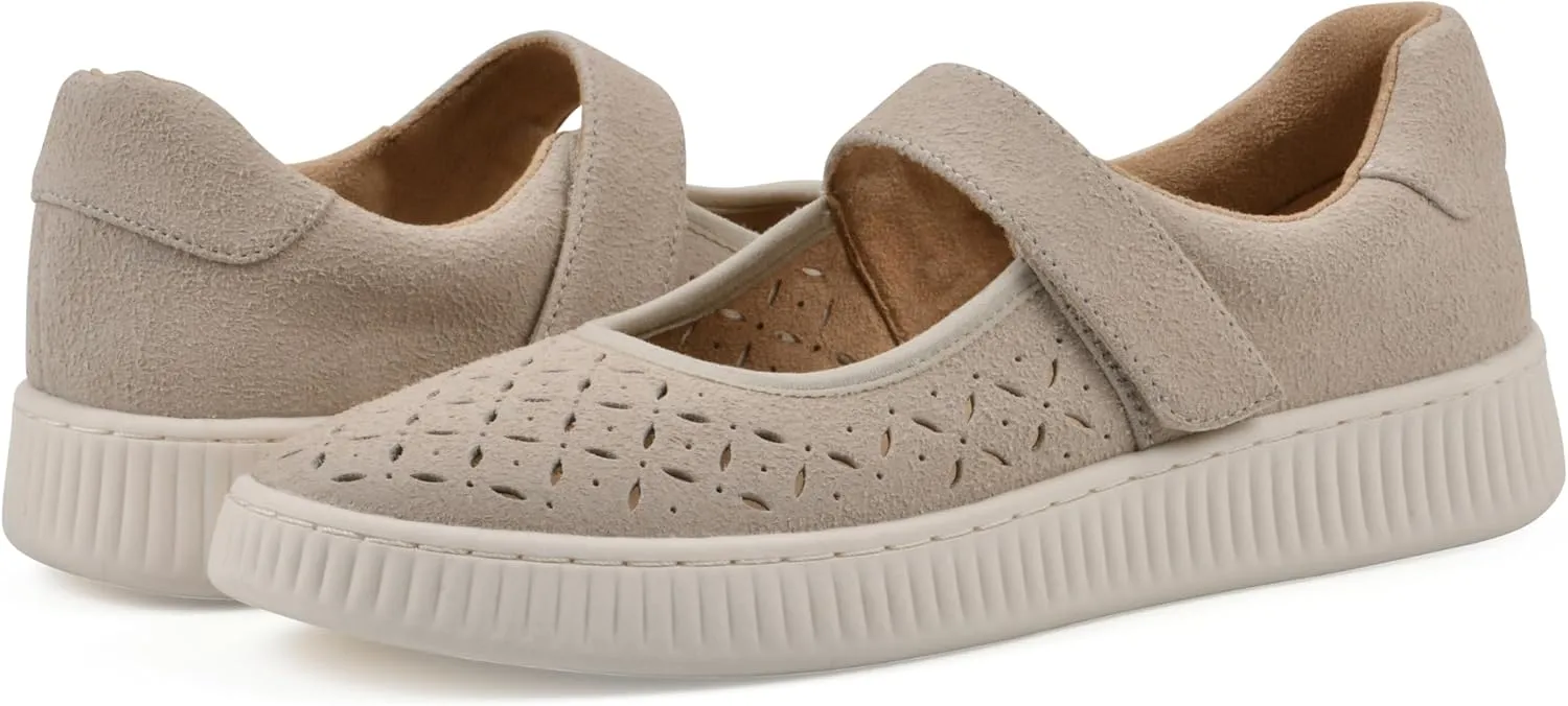 WHITE MOUNTAIN Women's Doubles Mary Jane Sneaker