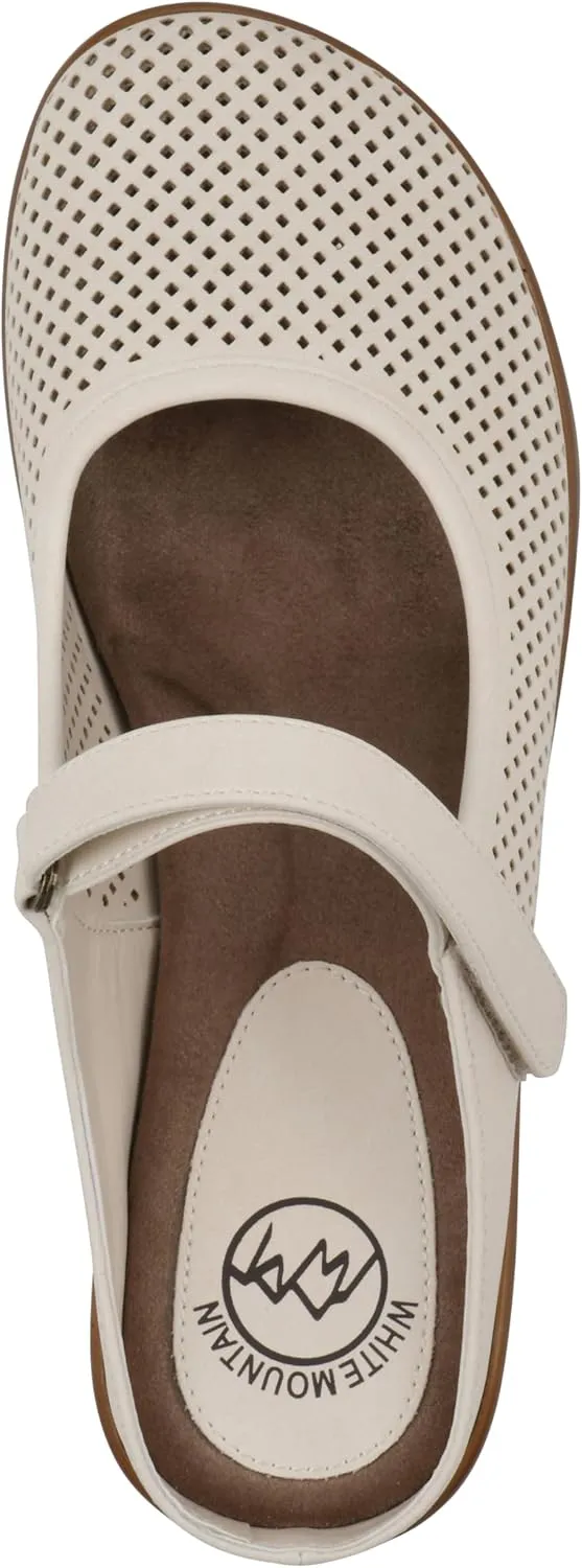WHITE MOUNTAIN Women's Vinto 2 Heeled Mary Jane Clog