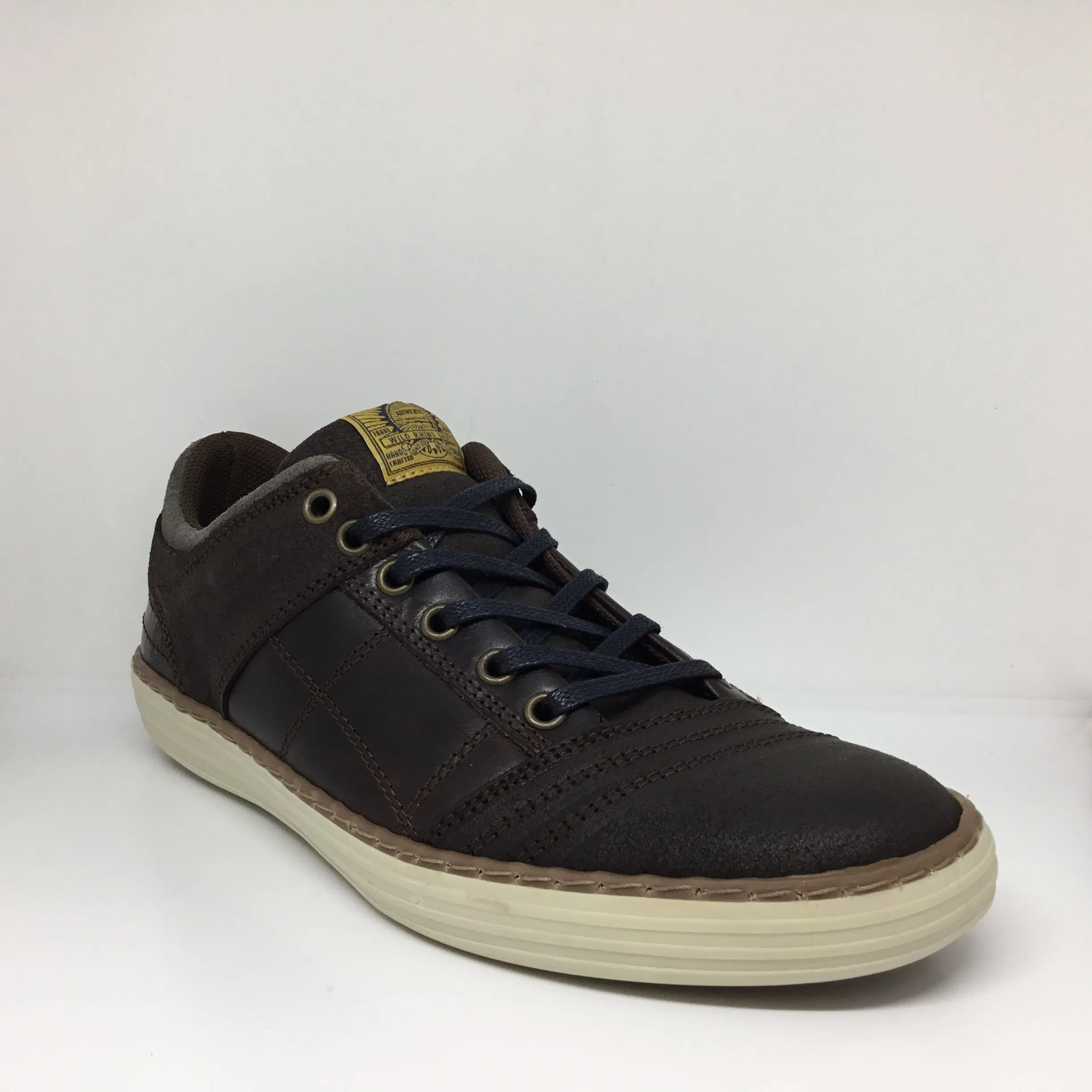 Wild Rhino Cody Brown Mens Leather Shoe