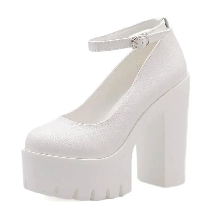 women nevada high heeled black platform shoes – sleek, bold & stylish | nevada™