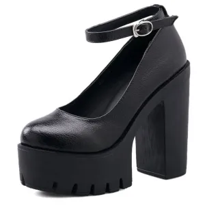 women nevada high heeled black platform shoes – sleek, bold & stylish | nevada™