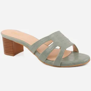 Women "MEGAN" Block Heel Sandals