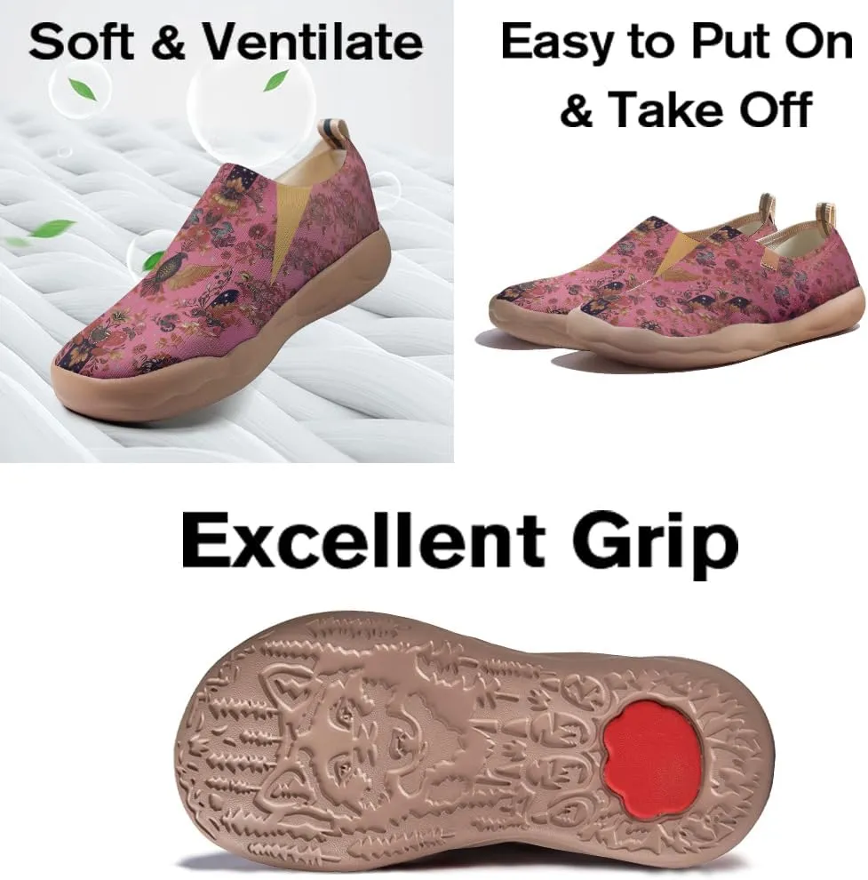 Women's Light Sneakers in Fairy Tale Series Slip-on Travel Shoes for Comfortable Walking and Casual Style