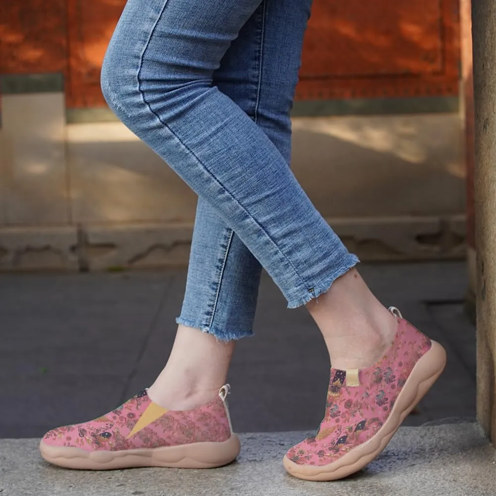 Women's Light Sneakers in Fairy Tale Series Slip-on Travel Shoes for Comfortable Walking and Casual Style