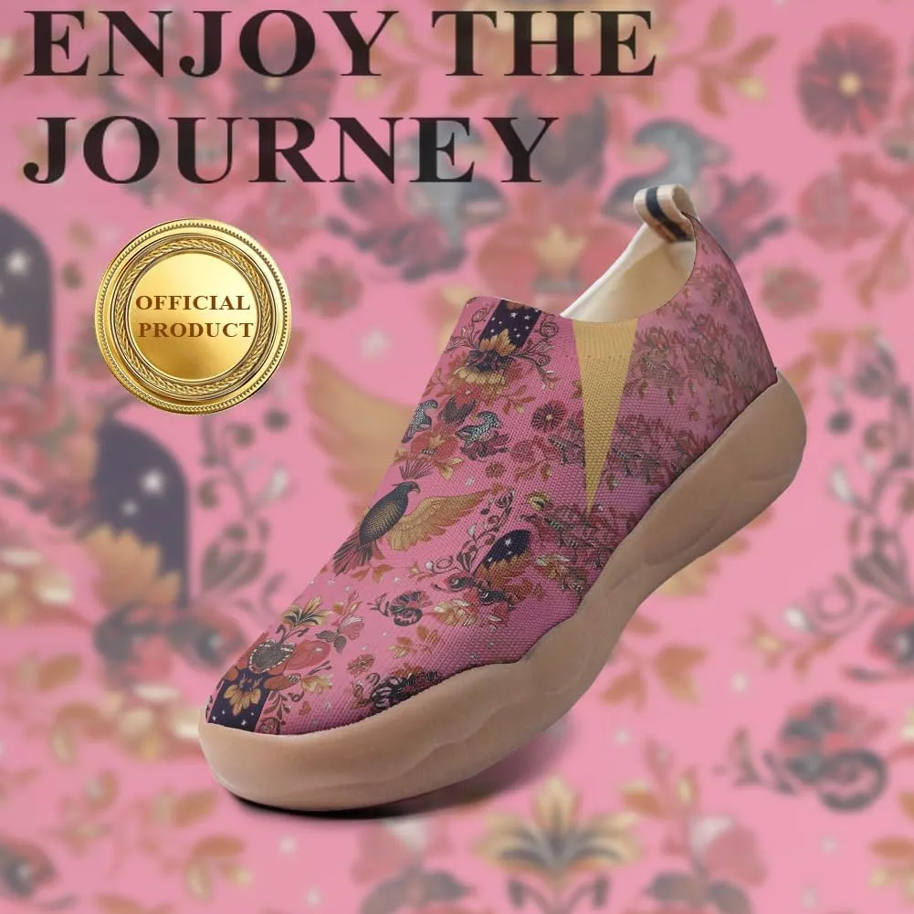 Women's Light Sneakers in Fairy Tale Series Slip-on Travel Shoes for Comfortable Walking and Casual Style