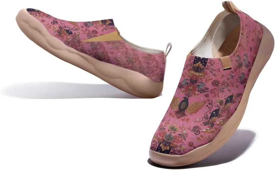 Women's Light Sneakers in Fairy Tale Series Slip-on Travel Shoes for Comfortable Walking and Casual Style