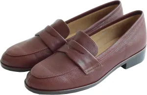 Women's Penny Loafer, Beige, 22.5 cm