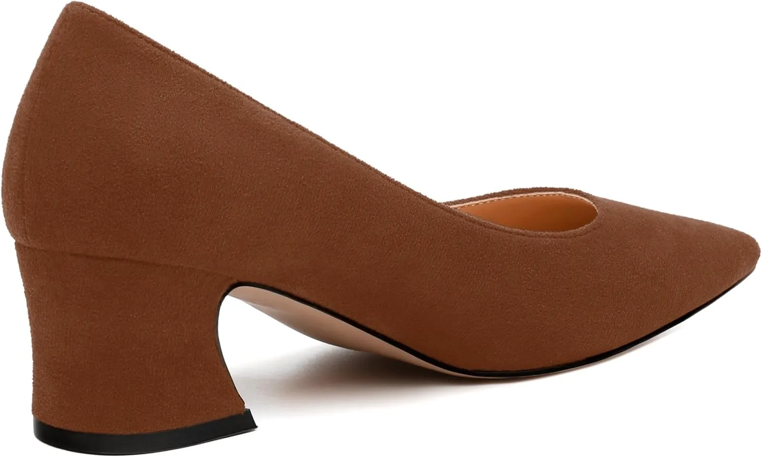 Women's Pumps, Pointed Toe Low Heel Shoes, Fashion Womens Dress Pumps for Daily Party Work