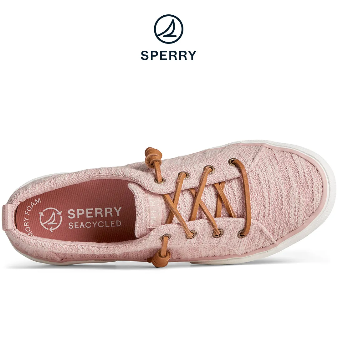 Women's SeaCycled™ Pier Wave Slub Jacquard Sneakers - Blush (STS88802)