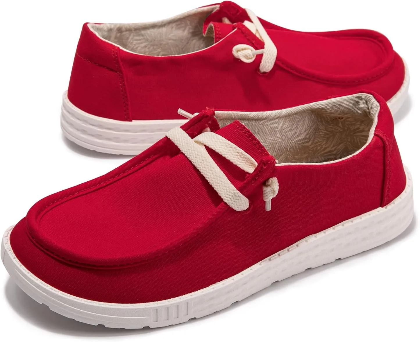 Womens Slip On Loafer Outdoor Sneakers Causal Low Top Canvas Flat Comfortable Fashion Walking Shoes