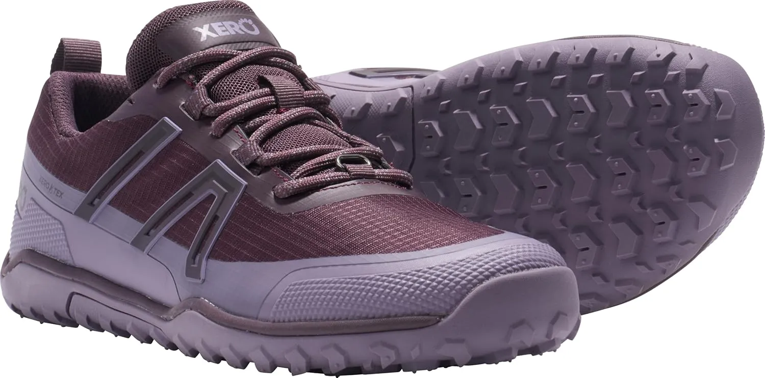 Xero Shoes Women's Scrambler Low Waterproof Barefoot Trail Run Shoe