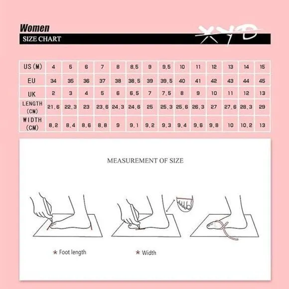XYD Light Pink Pointed Toe D'Orsay Sparkly Ankle Strap Low Heel Wedding Sandals