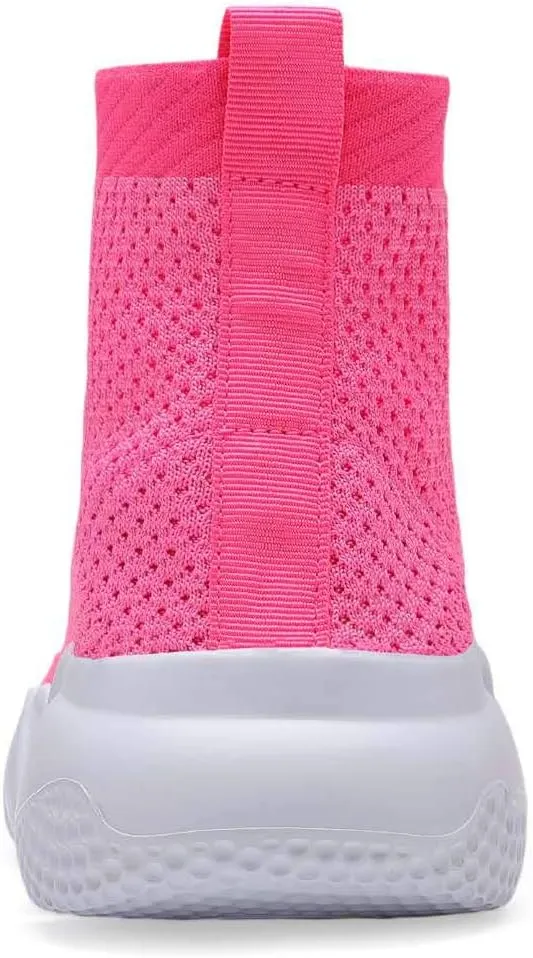 YAVY Kids Sneakers for Boys Tennis Shoes Girls Sock Sneakers for Kids Slip on Shoes Breathable high top Athletic Lightweight Walking Running Shoes