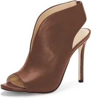 YDN Women's Chic Slingback Peep Toe Stiletto High Heel Sandals Ankle Boots Cutout Party Office Shoe Size 4-15 US