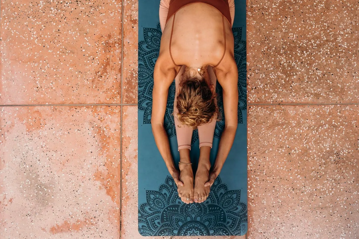 YOGA DESIGN LAB | The Infinity Mat | Luxurious Non-Slip Design Provides Unparalleled Grip to Support and Align You Beautifully | Eco-Friendly | w/Carrying Strap!