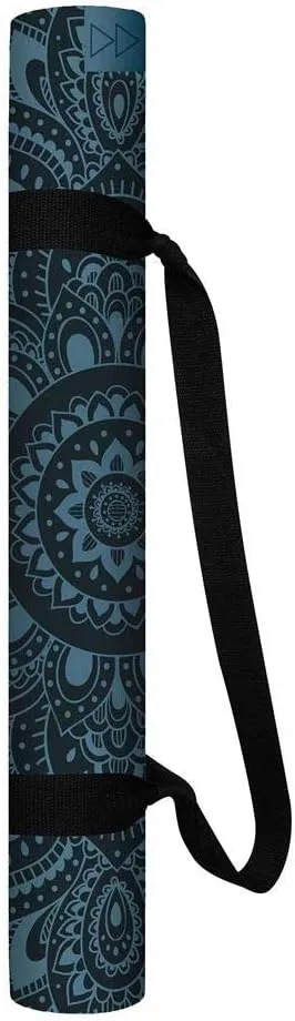 YOGA DESIGN LAB | The Infinity Mat | Luxurious Non-Slip Design Provides Unparalleled Grip to Support and Align You Beautifully | Eco-Friendly | w/Carrying Strap!