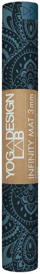 YOGA DESIGN LAB | The Infinity Mat | Luxurious Non-Slip Design Provides Unparalleled Grip to Support and Align You Beautifully | Eco-Friendly | w/Carrying Strap!