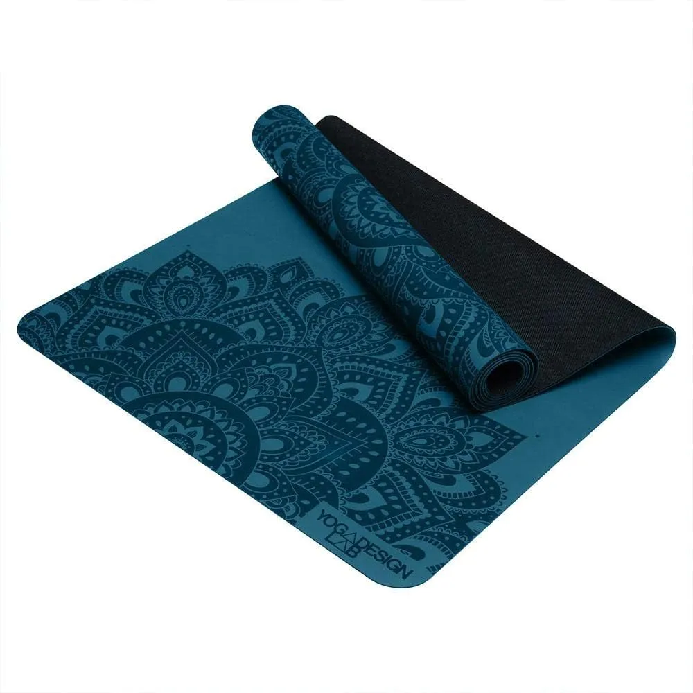 YOGA DESIGN LAB | The Infinity Mat | Luxurious Non-Slip Design Provides Unparalleled Grip to Support and Align You Beautifully | Eco-Friendly | w/Carrying Strap!