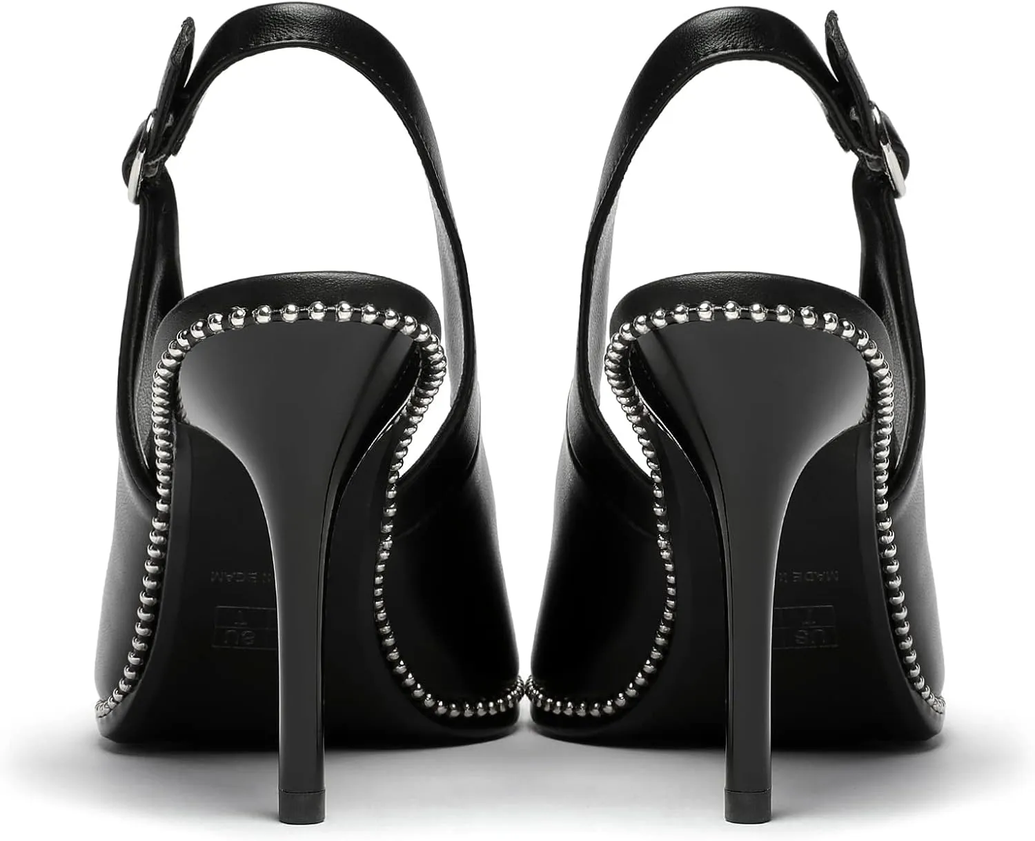 Zamikoo Women's High Heel Slingback Pumps Pointed Toe Ankle Strap Stiletto Heels Comfort Chic Heeled Shoes for Party Evening Dresss